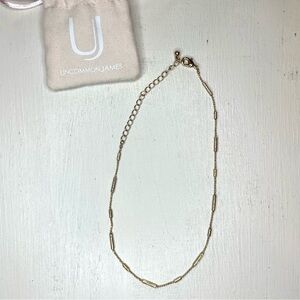 Uncommon James Ready to Mingle 14” Gold Necklace